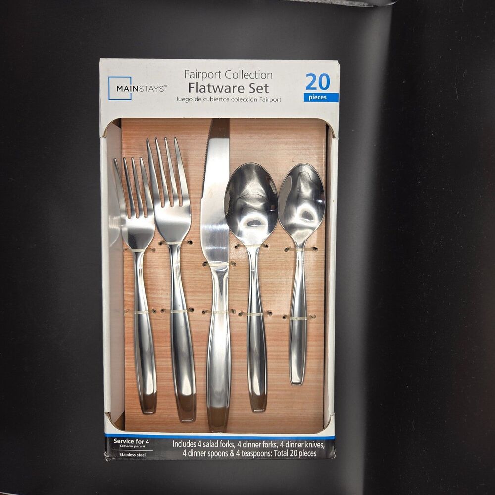 Mainstays Flatware 20 piece set